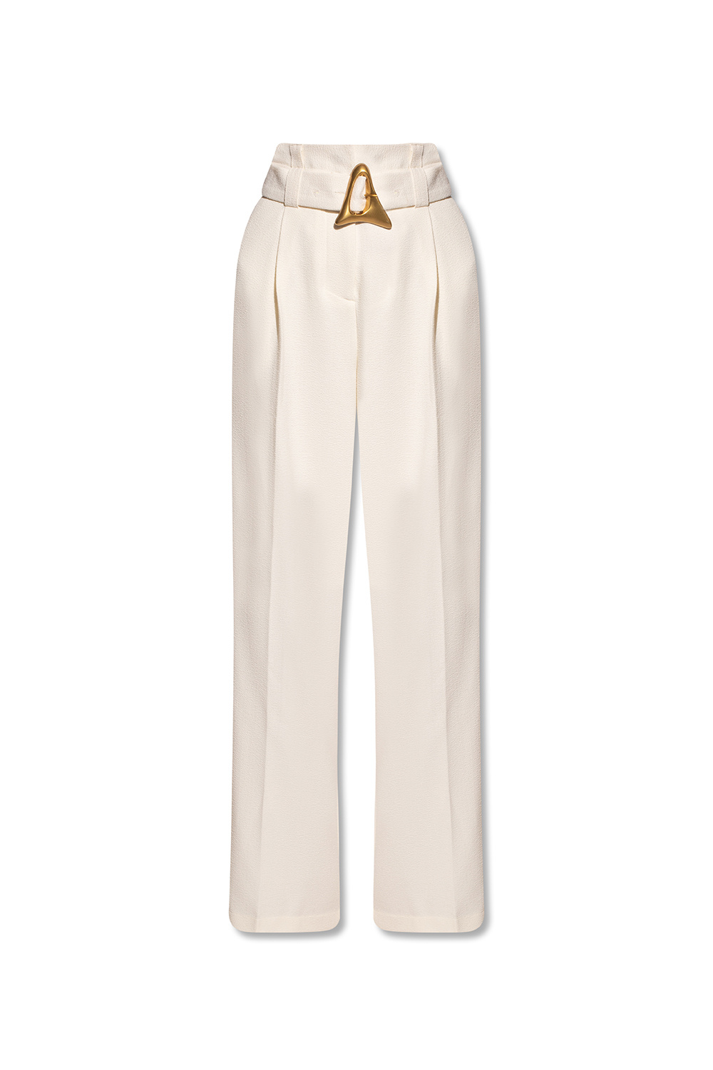 Cream Belted trousers Aeron - Vitkac GB